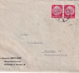 DR - Stuttgart 1934 Brief n. München Stellenbewerbung/Inhalt !!