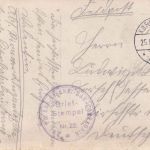 DR - Kgl. Pr. Res. Eisenb.-Bau-Compagnie Feldpostkarte Fp.Stat. Nr. 114 1915