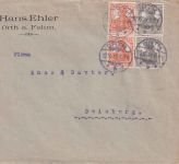 DR - Orth (a. Fehmarn) 12.10.19 Brief n. Duisburg