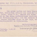 DR - 3 Pfg. Korbdeckel Ortskarte/Firmenkarte Charlottenburg - Nikolasee 7.12.23