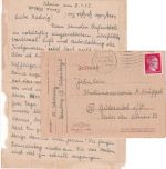 DR - Hameln 9.1.45 Fernbrief n. Gütersloh (mit Inhalt !!)