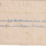 DR - Bergen (Kr. Celle) 25.1.45 Feldpostbrief (Heeres-Lehrschmiede) n Merkendorf