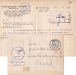 DR - Hannover 24.2.25 Dienstbrief/Frei d. Ablösung n. Wesendorf (Inhalt !)