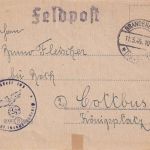 DR - Brandenburg (Havel) 11.3.45 Feldpostbrief (Reservelazarett 103) n. Cottbus