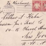 Bayern - München 31 Masch.stempel Brief n. USA 6.1.11 n. New York