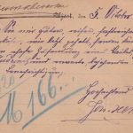 DR - 10 Pfg. K/A Firmenkarte i.d. SCHWEIZ Ujest - Langenau 1890