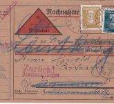 DR - 20+3 Pfg. Berühmte Deutsche Nachnahmedrucksache Leutkirch - Weiler 1928