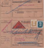 DR - 20+3 Pfg. Berühmte Deutsche Nachnahmedrucksache Leutkirch - Weiler 1928