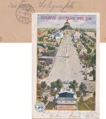 Österreich - Wien 1898 Jubiläums-Ausstellung SST + offiz. Ausstellungs-AK