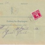 Österreich - 2x60 H. Jubiläum u.a. Paketkarte Salzburg - Bach i/Lechtal 1912