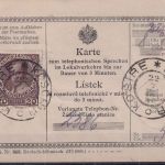 Österreich - 20 H. Jubiläum Telefonkarte Koschir/Kosire 1916