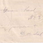 Österreich - 20 H. Jubiläum Telefonkarte Dittersbach b. Böhm. Kamnitz 1916