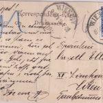 Österreich - 25 H. Jubiläum Rohrpost-Ortskarte Wien 1908