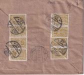 Österreich - 4 Kr. Hammer/Zange ua. Einschreibebrief Wien - Marktredwitz 25.4.22