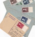 Österreich - 80 Jahre Künstlerhaus Satz 4 Belege Graz 1.9.48