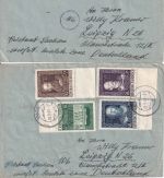 Österreich - 80 Jahre Künstlerhaus Satz 4 Belege Graz 1.9.48