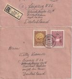 Österreich - Kgf.- u. Heimkehrerfürsorge Satz/2 Briefe Graz - Leipzig 1949