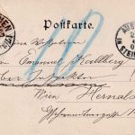 Österreich - Aussee 1900 unfrankierte AK n. Hernals - 10 H. Nachporto