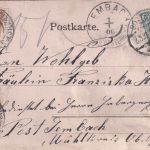 Österreich - Bozen 1905 Glückwunschkarte n. Lembach - Nachporto