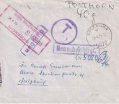 Österreich - Salzburg 1972 unfrankierter Ortsbrief Nachgebührstpl. + Portomarke