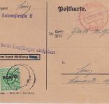 Österreich - Linz 19.11.46 Frei d. Ablösung/Ortskarte m. Nachporto
