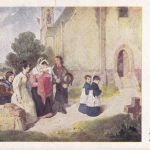 Österreich - 6 Pfg. Wappen Ortskarte Wien 27.12.45 - Nachporto