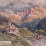 Österreich - Rosengartenhof Costalunga-Pass Postablage-Ra2 AK St. Ciprian 1902