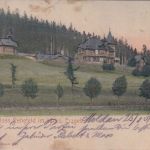 Österreich - Moldau Bahnhof Postablage-Ra1 Karte Niklasberg - Chemnitz 1907