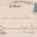 Österreich - Sonnwendstein Postablage-Ra1 Karte Semmering - Berlin 1902