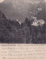 Österreich - Sonnwendstein Postablage-Ra1 Karte Semmering - Berlin 1902
