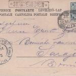 Österreich - Sonnwendstein Postablage-Ra1 Karte Semmering - Sarajevo 1902