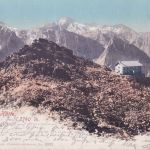 Österreich - Landhuterhütte Postablage-Ra1 farb. AK Brenner - Heidelberg 1904
