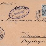 Österreich - Rosengartenhof Karerpass K.K. Postablage Ovalstpl. Karte 1902