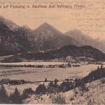 Österreich - Musau Post Reute 4.IX.18 Postablage-Ra2 AK Pinswang - Stuttgart