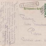 Österreich - L.B. Kahlenberg Postablage-Ra1 farb. Künstler-AK Wien - Pilsen 1911