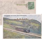 Österreich - L.B. Kahlenberg Postablage-Ra1 farb. Künstler-AK Wien - Pilsen 1911