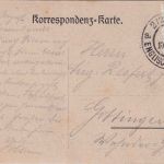 Österreich - Wien Englischer Garten K2 frab. AK n. Göttingen ca. 1910