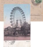 Österreich - Wien Englischer Garten K2 frab. AK n. Göttingen ca. 1910