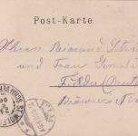 Österreich - St. Wolfgang Schafbergspitze Postablage-K2 sw-AK n. Fulda 1900