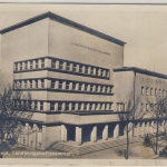 Schlesien - Oppeln Landwirtschaftskammer - sw-Fotokarte - gelaufen 1935