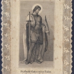 Heiligenbildchen/Spitzenbildchen 19. Jhdt - Verlag Elsässer u. Waldbauer