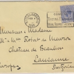 Bahamas - 2 1/2 P. Brief Nassau - SCHWEIZ/Lausanne 1935 - Tourismus - Werbung