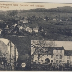 Frankreich - Bellefosse (Vogesen) sw-AK/Feldpostkarte n. Lahr 1916