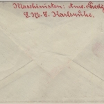 DR - Marine-Schiffspost Nr.34 (kl. Kreuzer Karlsruhe II) Feldpostbrief 2.10.1917
