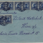 Jugoslawien/Slowenien - 8x25 Pa. König Alexander Brief Sostanj - Wien 1925