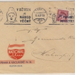CSSR - Prag 1937 Illustr. Firmenkuvert n. Haberspirk 1937