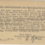 DR - Hilfsfonds für den Deutschen Sport Berlin - Drucksachenkarte Kempten 1934