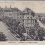 Nordrhein-Westfalen - Lüdenscheid Krankenhaus m. Schwesternheim 1914 sw-AK
