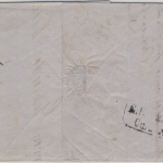 3 Kr. Quadrat rot, Brief oMR 232/Kaiserslautern 20/12 (1862) n.