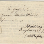 1 Kr. Quadrat gelb, Drucksachenbf. OPA Regensburg 10 Jun 1867 n. Mitterfels u.